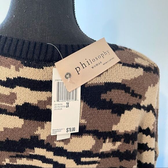 Philosophy
Sweater Camo 2XL Women’s NWT - Picture 4 of 8